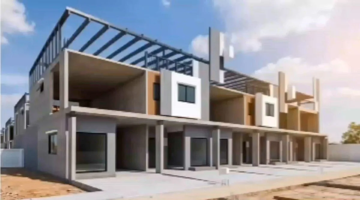 Townhouse Construction Time-Lapse