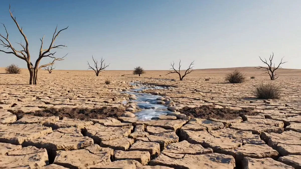 Desert Turns Into an Oasis