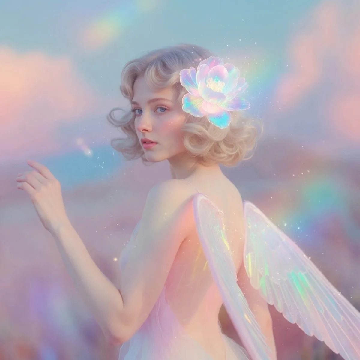 Pastel Angel Wings