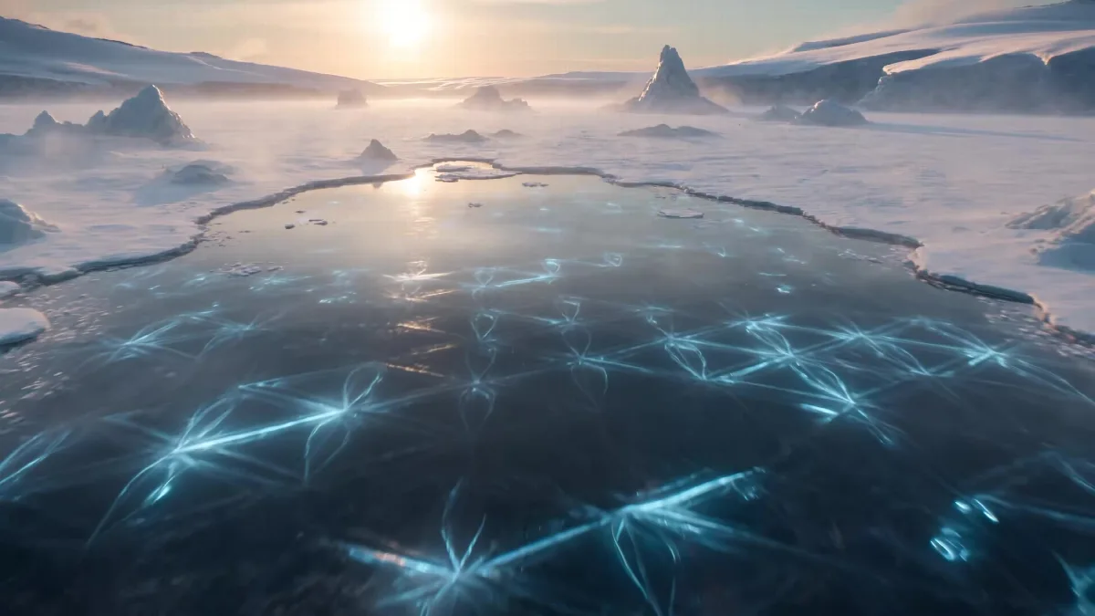 Arctic Ice Hides a Megacity