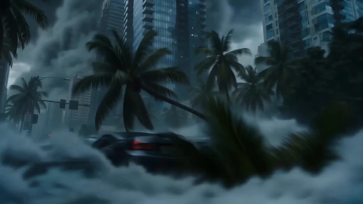 Hurricane Hits the City
