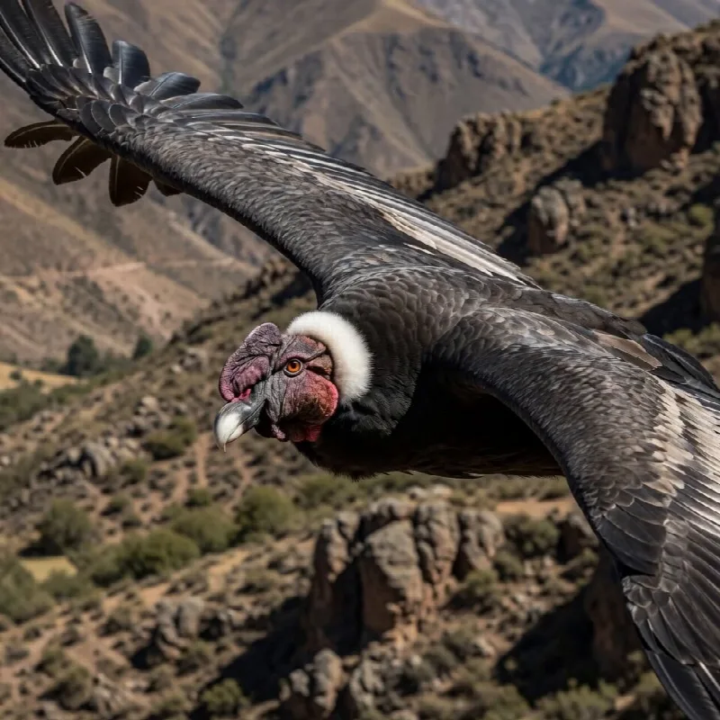 Andean Condor Flight