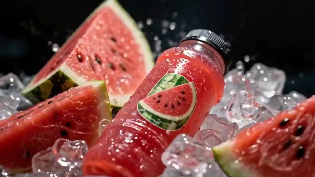 Watermelon Juice Summer Ad