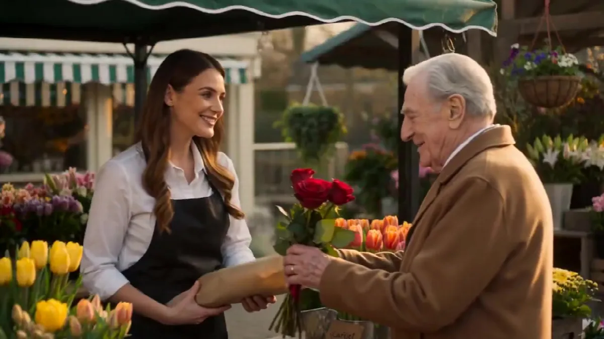Flower Market Love Story