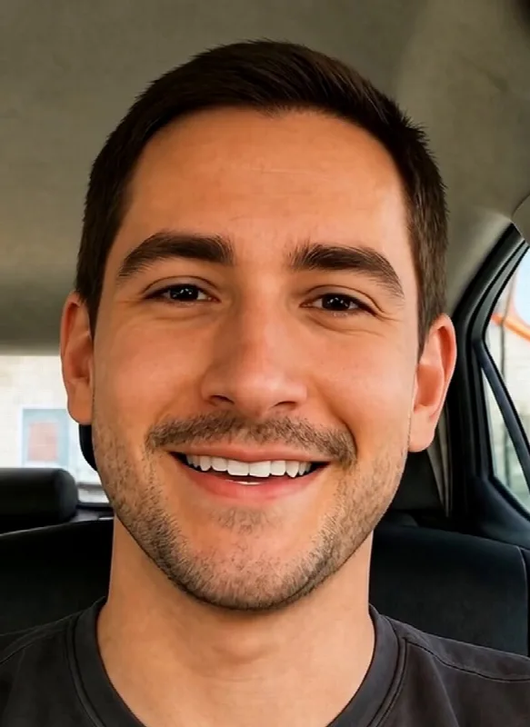 Friendly Selfie Greeting in Portuguese