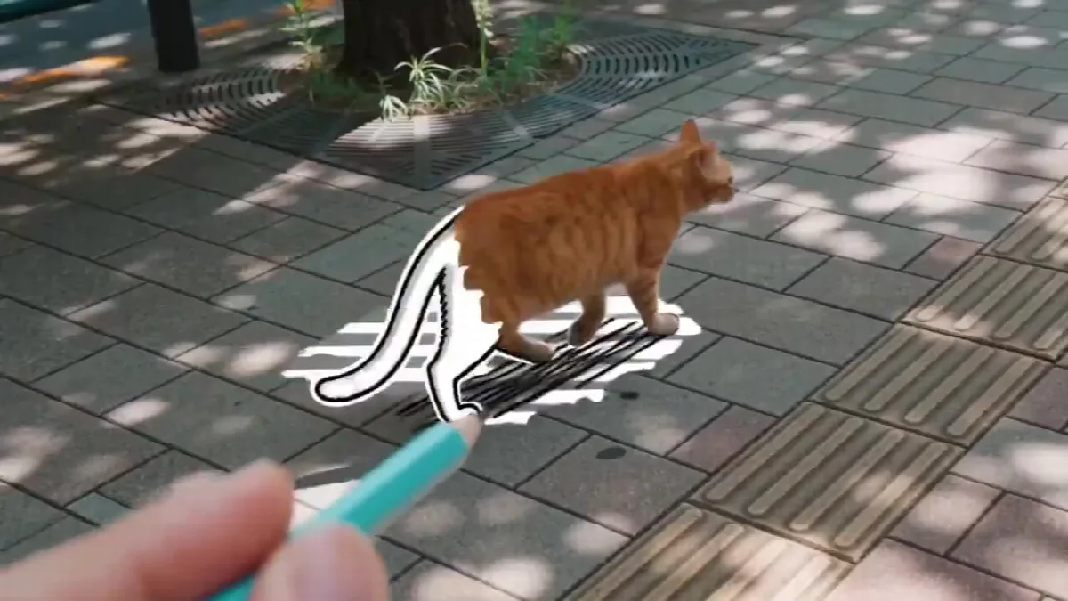 Magic Pencil Turns World Into Sketches