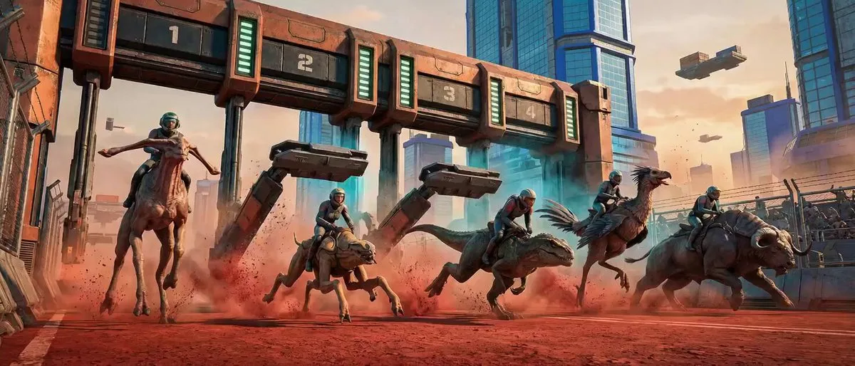 Futuristic Beast Race