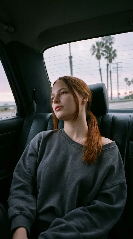 Relaxed Gaze in Classic Vehicle