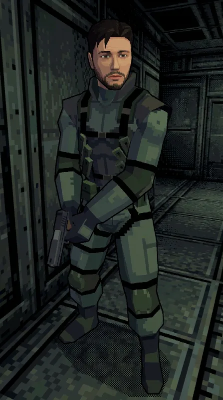1990s Video Game Style