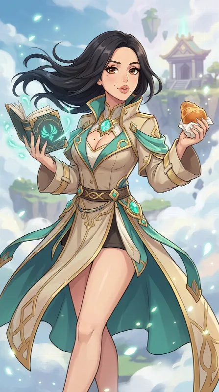 Anime Character Splash Art