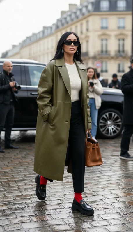 Candid Fashion Week Street Style