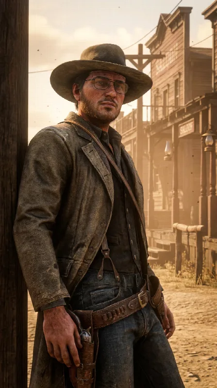 Western Character Portrait