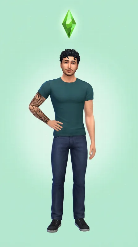 Sims 4 Inspired Portrait