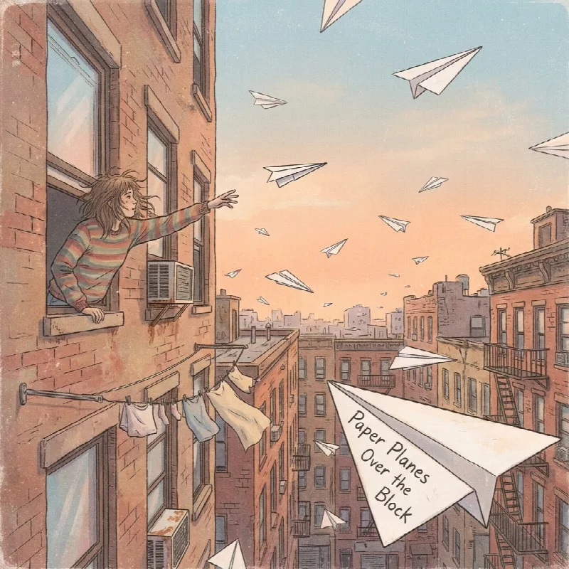 Paper Planes Over the Block