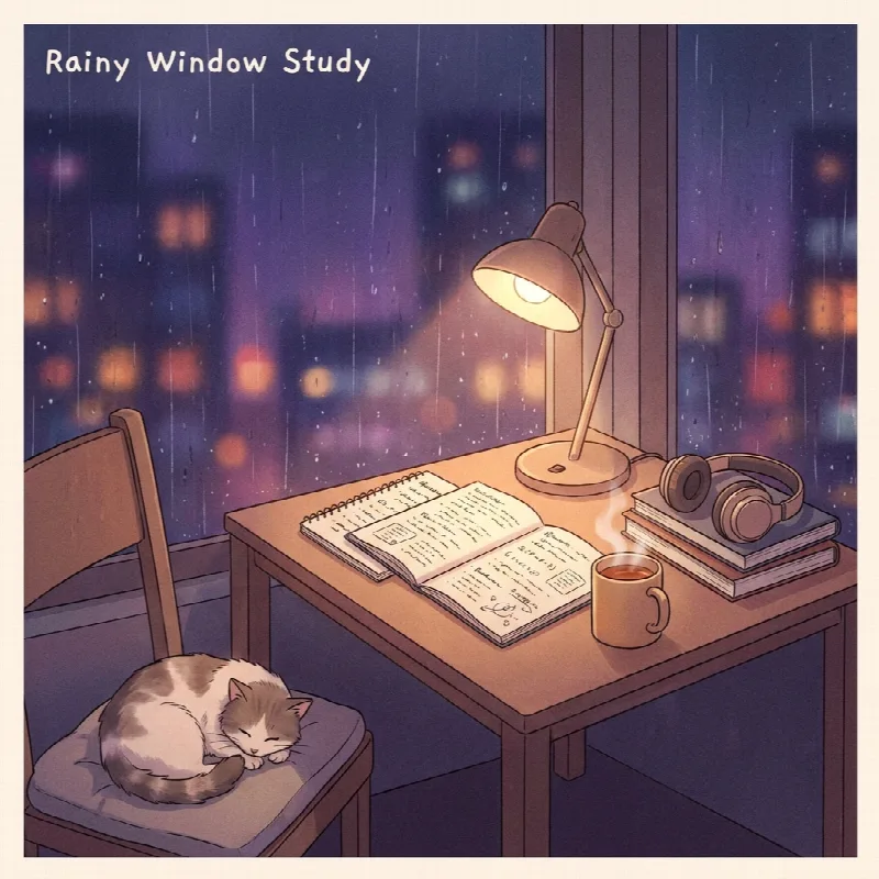 Rainy Window Study